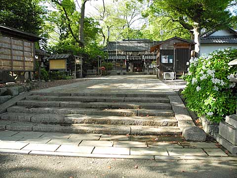 羽束師神社　境内