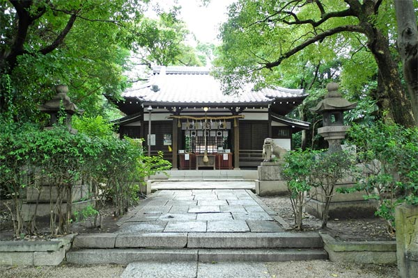 安居神社本殿