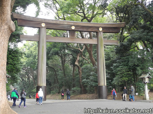 明治神宮鳥居