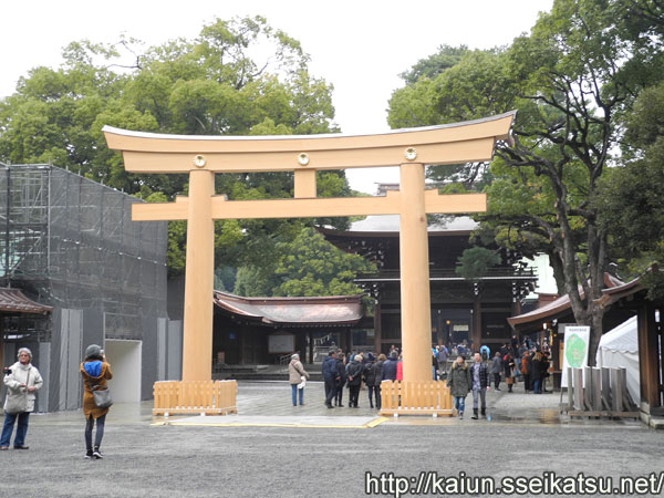 明治神宮鳥居