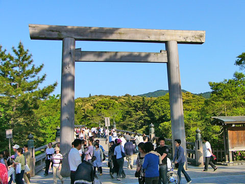 伊勢神宮鳥居