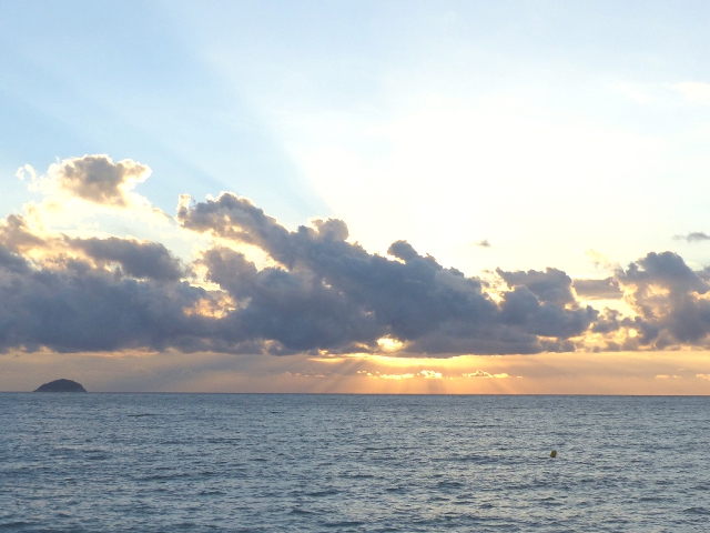 出雲の海